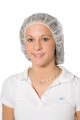 21 in Bouffant Cap White - LATEX FREE